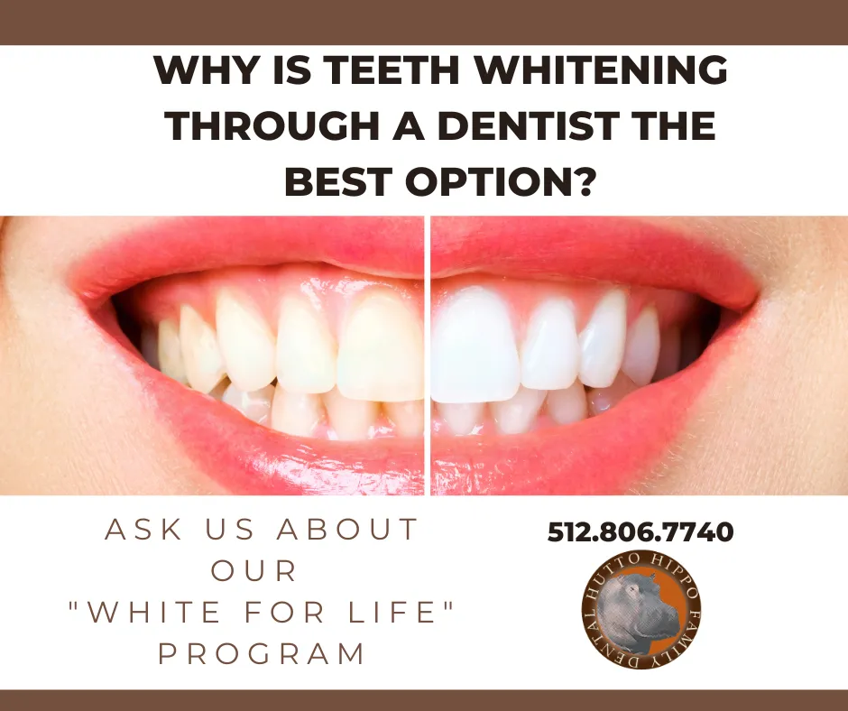 Cover for Why is teeth whitening through a dentist the best option?