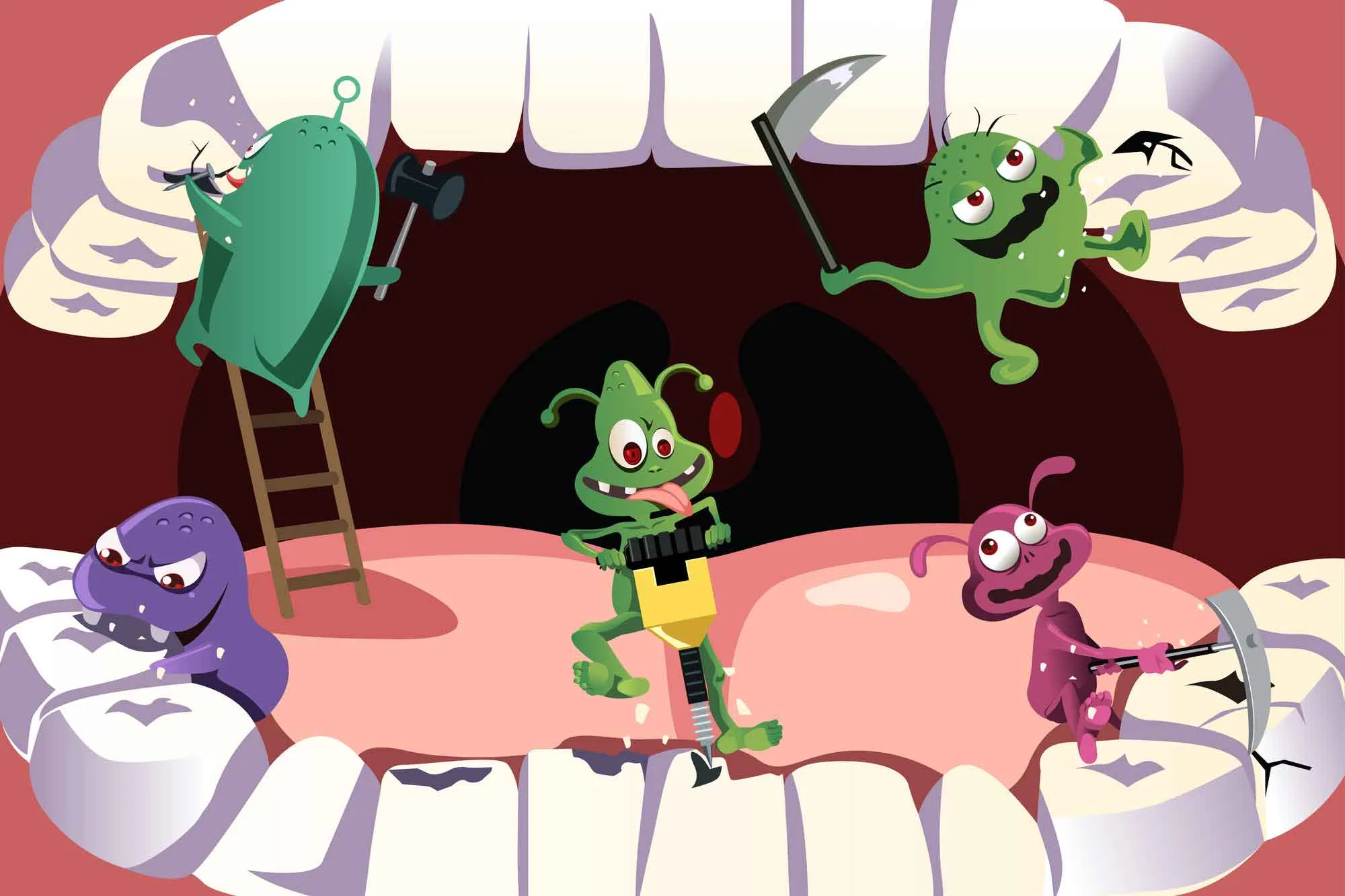 Cover for Bacteria Causing Cavities and Gum Disease